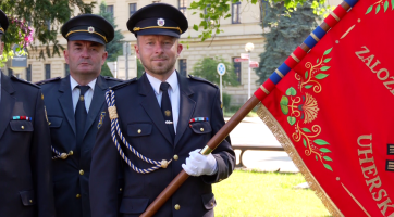 Dobrovolní hasiči Uherského Hradiště mají nový prapor