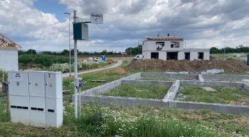 Veselská radnice zakončila budování infrastruktury pro stavbu rodinných domů