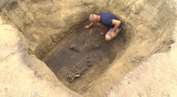 Archeologové pod Pálavou odkryli unikátní pohřebiště Langobardů