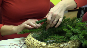 Veselské Centrum pro rodinu nabízelo výrobu adventních věnců