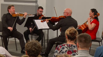 Obnovené Smyčcové kvarteto zahrálo Kramáře i Borodina