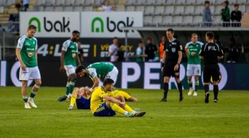 Černý scénář se naplnil. Fotbalisté Zlína po devíti letech sestupují do druhé ligy 