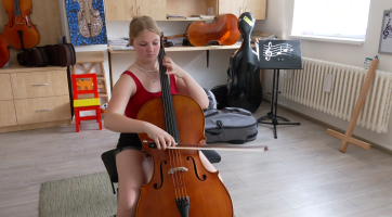Veronika Hanáčková je absolutní vítězkou violoncellové soutěže