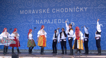 Folklorní festival Moravské chodníčky oslavil 24. výročí