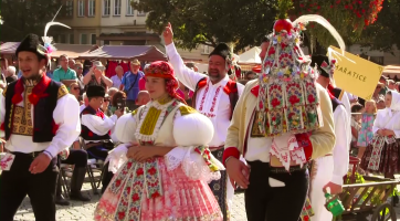 Masarykovo náměstí ožilo pořadem Ze srdce Slovácka