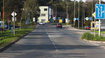 Zlínská radnice zahájí nutnou opravu ulice Nábřeží v Prštném