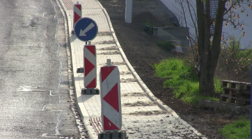 Nový chodník vyrostl v Luční ulici a následovat budou další