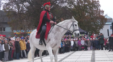 Letos přijel Martin do Hulína na bílém koni, sníh ale nepřivezl