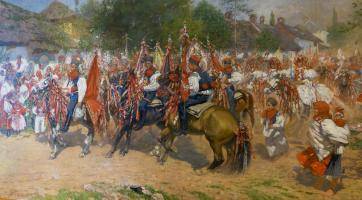 Galerie Joži Uprky obohatila expozici o monumentální Jízdu králů - Vlčnov