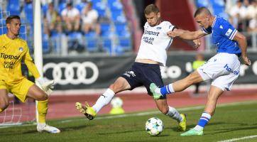 Fotbalisté Slovácka podlehli Baníku 0:2. Na ostravské půdě podali bezzubý výkon