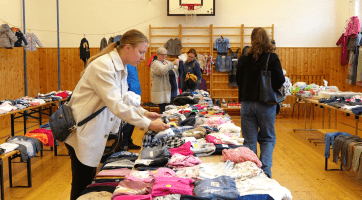 O dětský bazárek v Zarazickém centru byl velký zájem