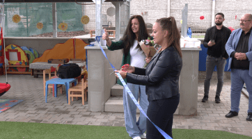 Bezpečný prostor zrekonstruované zahrady ve Zlíně si užívá 70 dětí