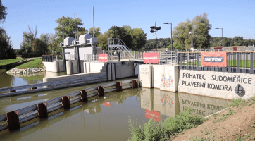 Baťův kanál se konečně prodloužil až do Hodonína
