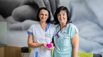 Zdravotnice z Baťovky bojují o cenu Purpurové srdce rodičů. Hlasovat pro ně můžete do konce října