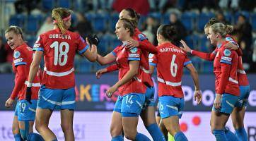 České fotbalistky porazily v Uherském Hradišti Rakousko. Byl to životní zážitek, říká trenérka Klimková