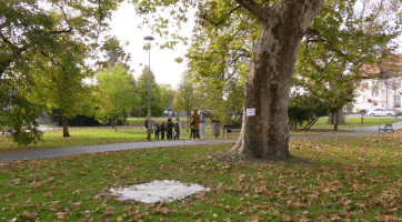 Děti si užily Den stromů v Jezuitské zahradě