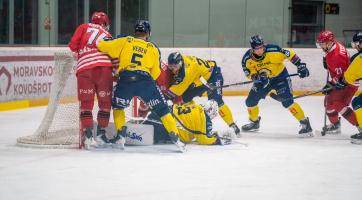 Berani smazali tříbrankové manko, mají bod. Vsetín porazil Pardubice B