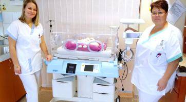 Nemocnice ve Valašském Meziříčí má nový špičkový inkubátor