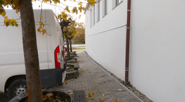 Orlovna v centru Slavičína září novou zateplenou fasádou