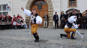 Víkend patřil krojovaným, kteří slavili Martinský hody