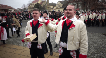Martinské hody v Buchlovicích nemohl překazit ani déšť