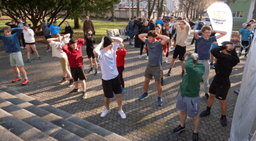 Studentky a studenti běželi na podporu mužského zdraví 