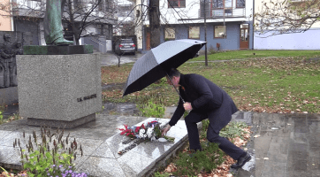 Vedení Hodonína si připomnělo dvě výročí