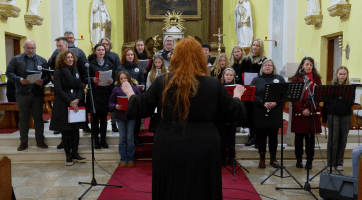 Novoveská schola oslavila 40 let existence