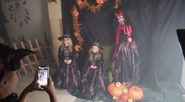 Strašidelný domeček přilákal stovky návštěvníků