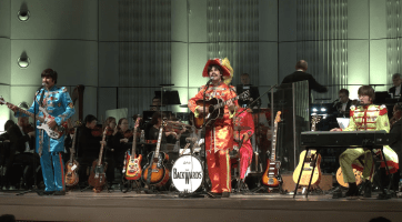 Kongresové centrum zažilo unikátní spojení Brouků a filharmonie