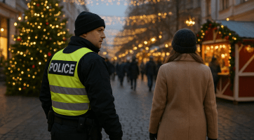 Policie v adventním čase posiluje kontroly na veřejných prostranstvích