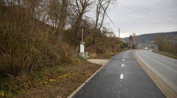 Cyklostezka propojující Polichno s Újezdcem je hotová