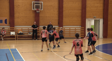 Ve sportovní hale na Lapači se hrála Zlínská liga mladších žáků v házené