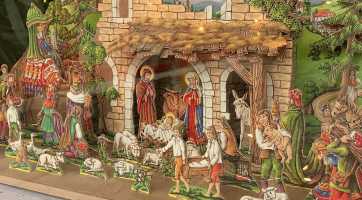 Ve Vsetíně začala vánoční výstava betlémů ve výlohách centra města