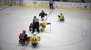 Sledge hokejisté Zlína se s Olomoucí podělili o body