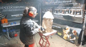 Do Napajedel zavítala speciální Vánoční vesnička