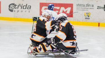 Sledge hokejisté Zlína na závěr základní části přehráli Havířov, zahrají si o bronz