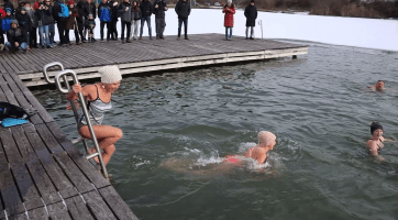 Otužilci se opět sešli u rybníku Cihelna