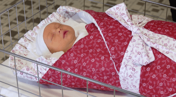 Prvním letošním miminkem v Kyjově je Eliška