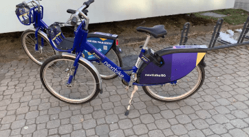 Sdílená kola ve Vsetíně najdou své zákazníky i v zimních měsících