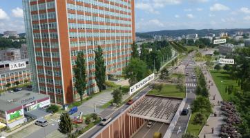 Vizualizace podzemního tunelu pod třídou Tomáše Bati