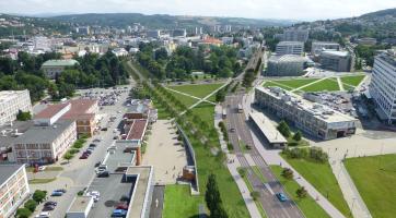 Vizualizace podzemního tunelu pod třídou Tomáše Bati