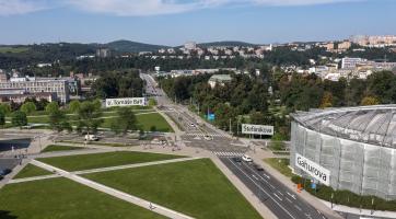 Vizualizace podzemního tunelu pod třídou Tomáše Bati