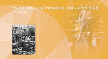 Znovuobnovení Pomníku TGM v Hodoníně