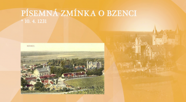 Písemná zmínka o Bzenci