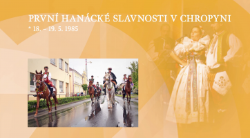 První Hanácké slavnosti v Chropyni