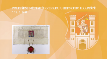 Polepšení městského znaku Uherského Hradiště
