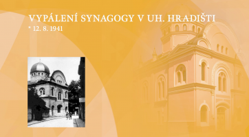 Vypálení synagogy v Uherském Hradišti