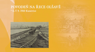 Povodeň na řece Olšavě