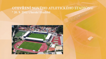 Otevření nového atletického stadionu